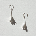 Big Flower Earrings - Sterling Silver