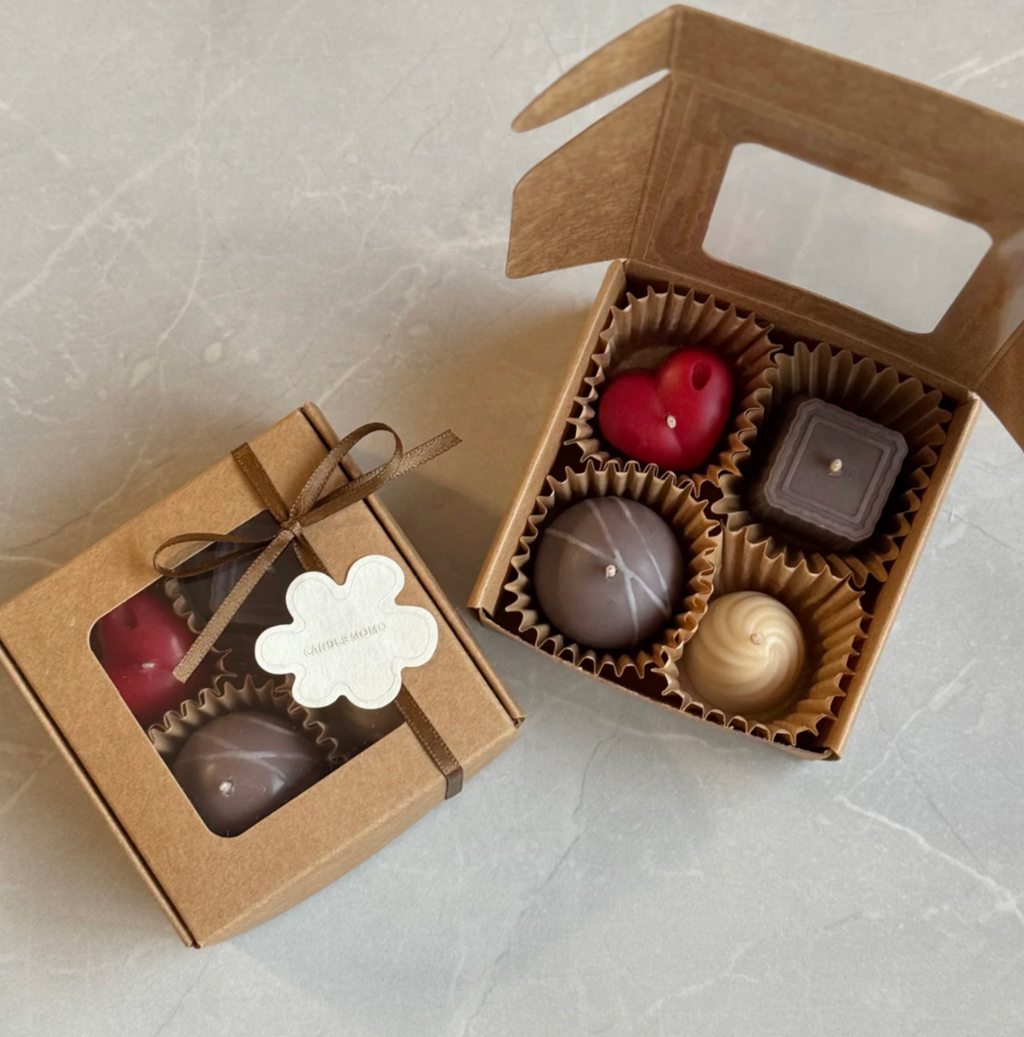 Canle Momo Chocoloate Truffle Candles - Box Set