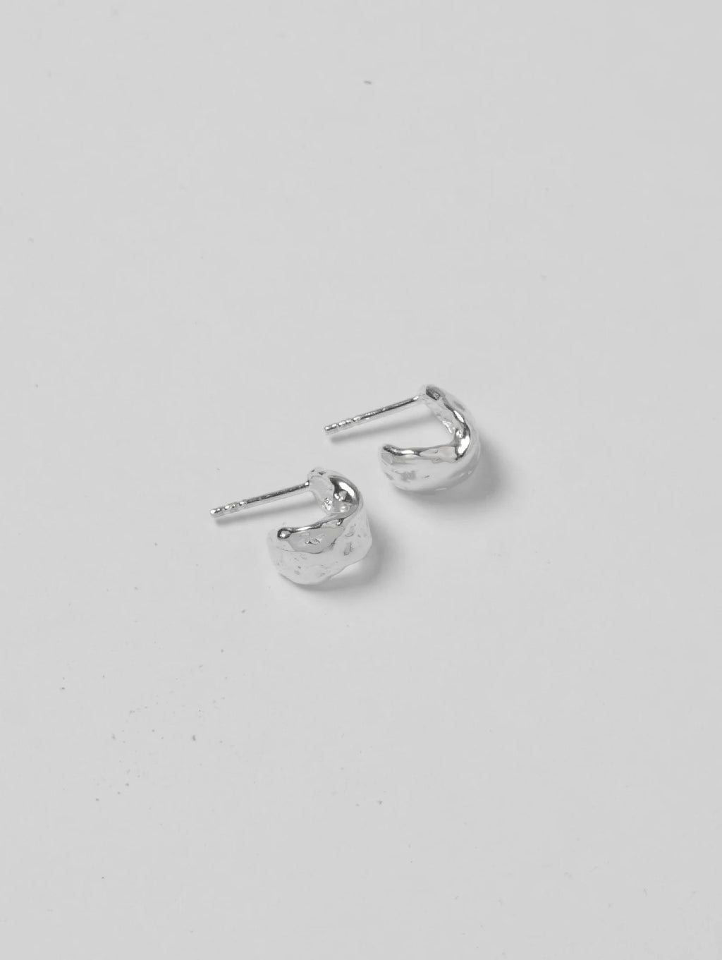 Small Roden Hoops - Sterling Silver
