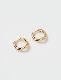 Small Rowen Hoops - Gold
