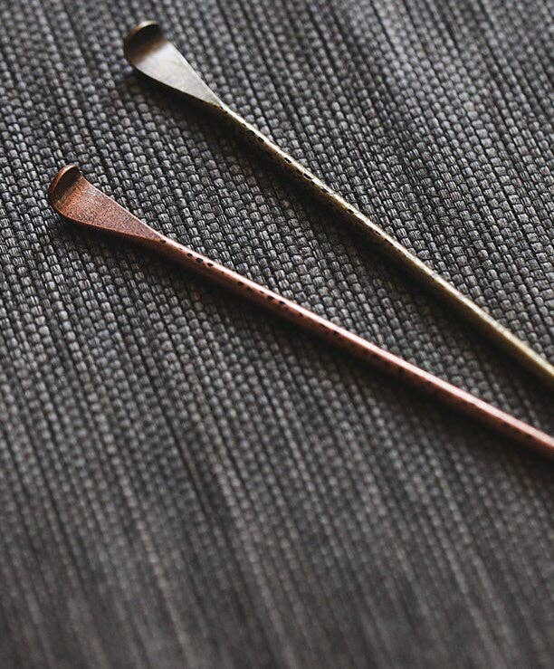 Copper Gongfu Tea Tools Set