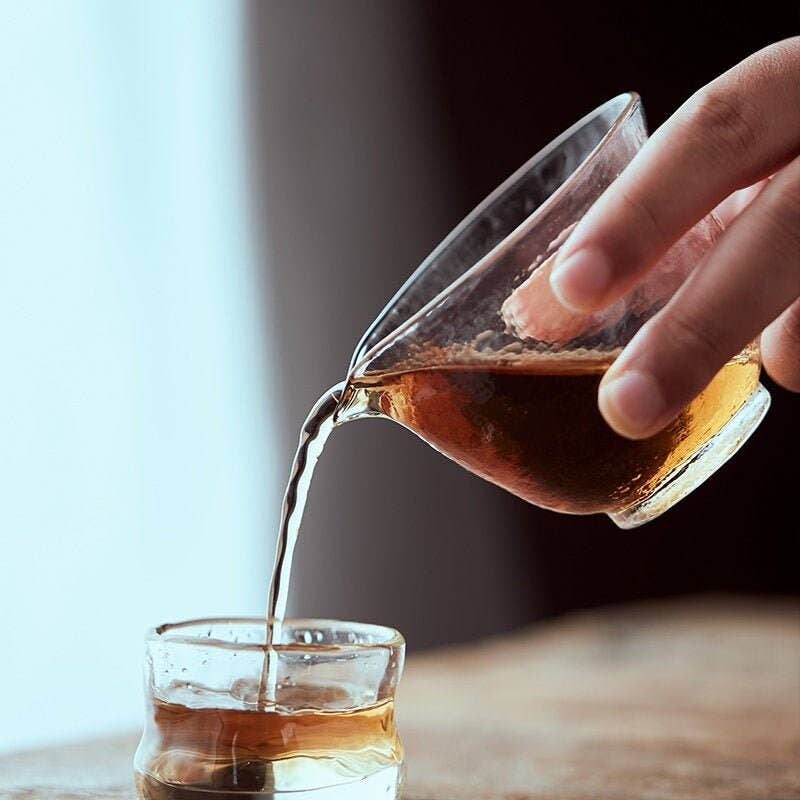 Handmade Glass Pitcher