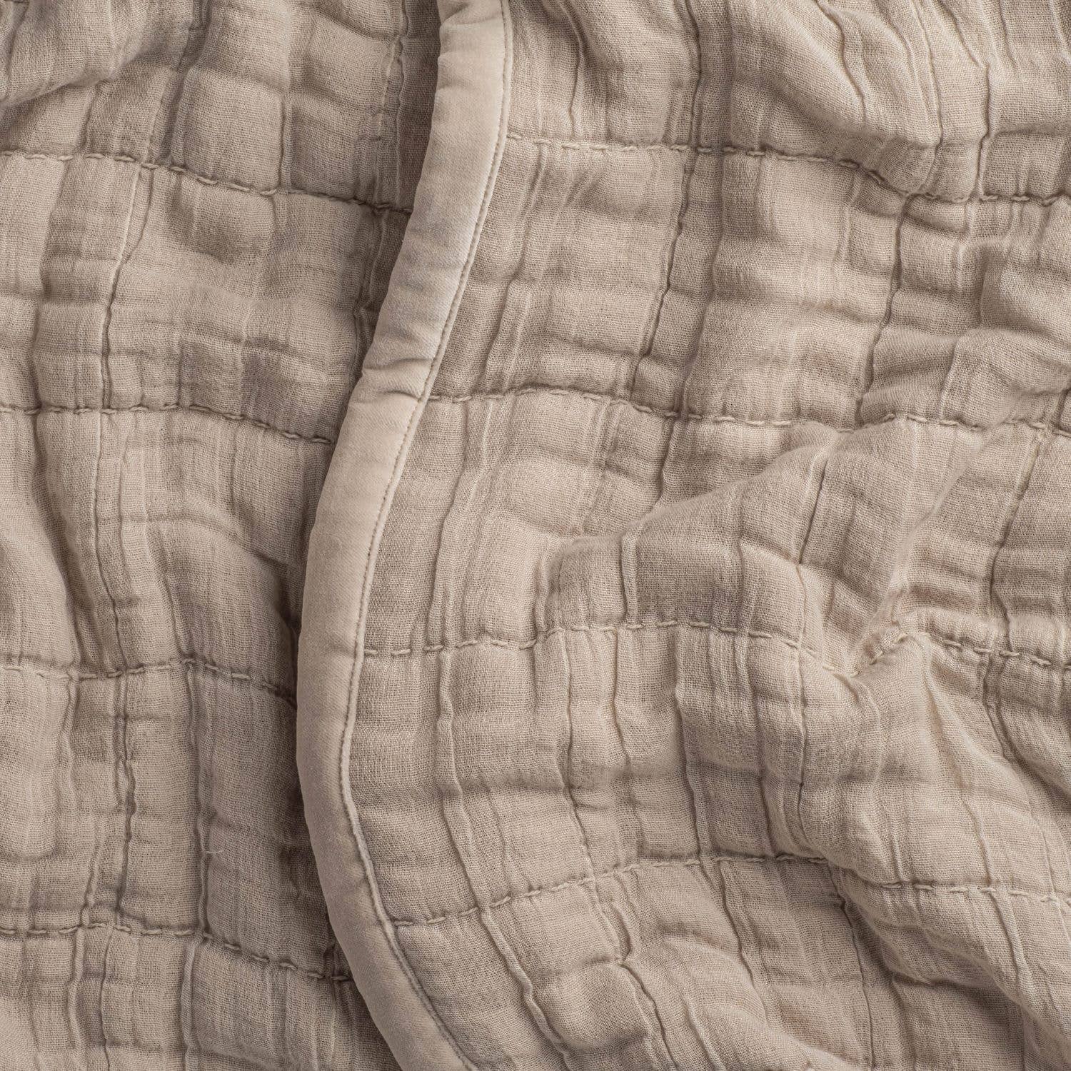 Stitched Cotton Quilted Bedspread