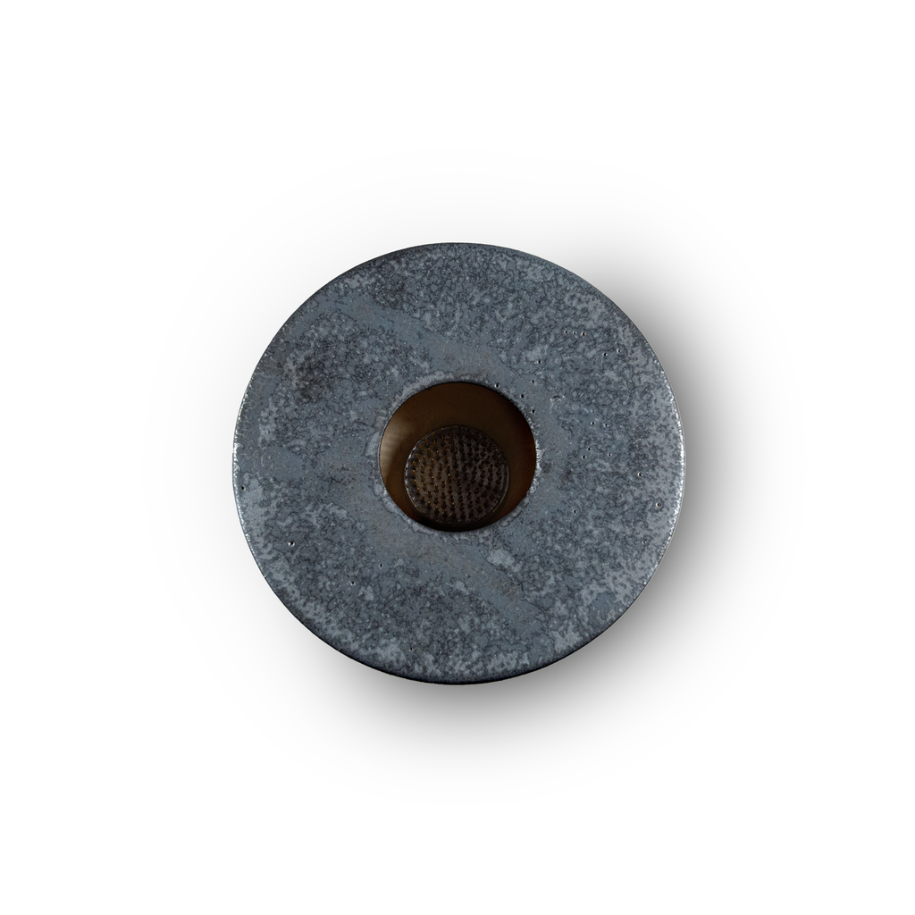 Ikebana Vase in Iron Ore