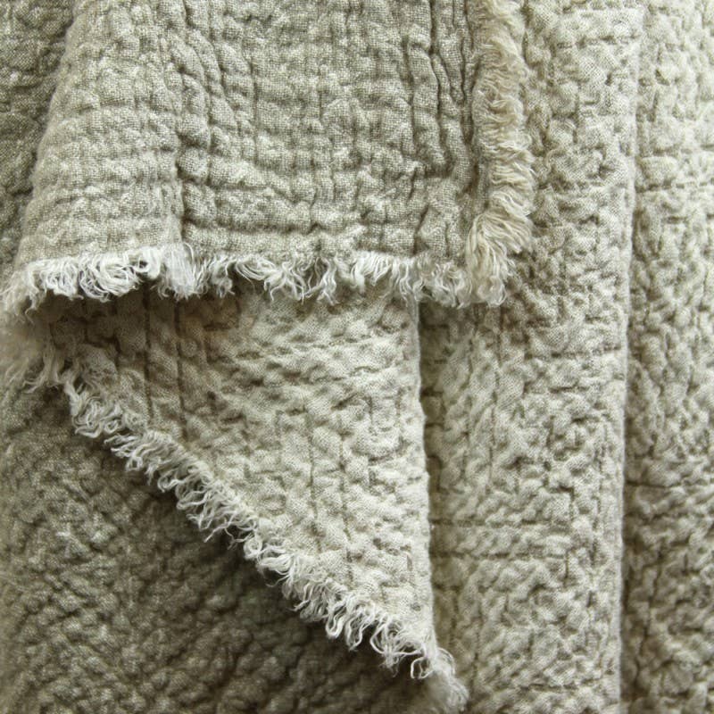Expression Stonewashed Linen Throw