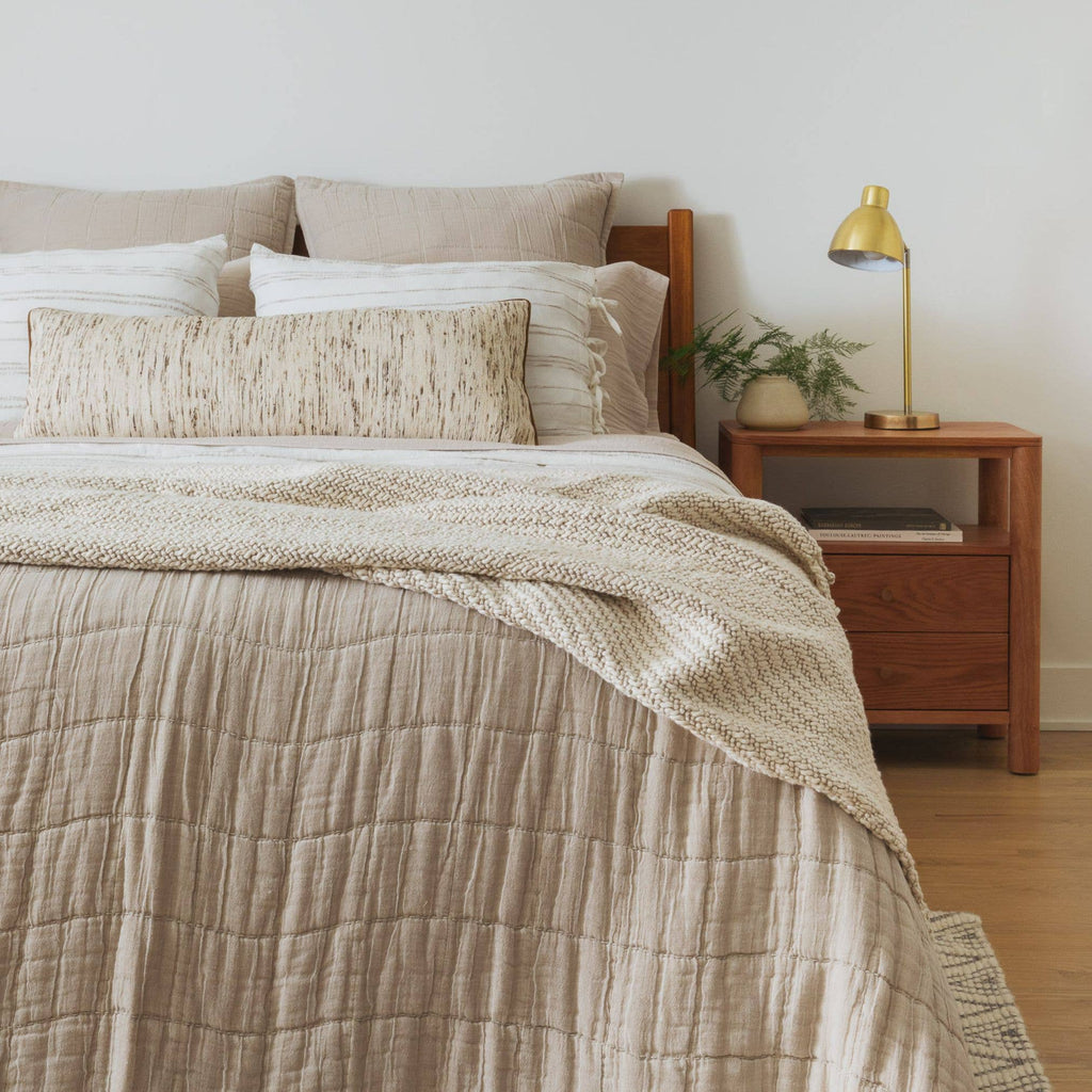 Stitched Cotton Quilted Bedspread