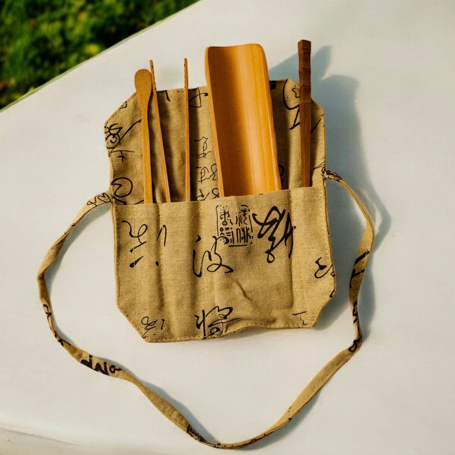 Bamboo Loose Tea Tool Set