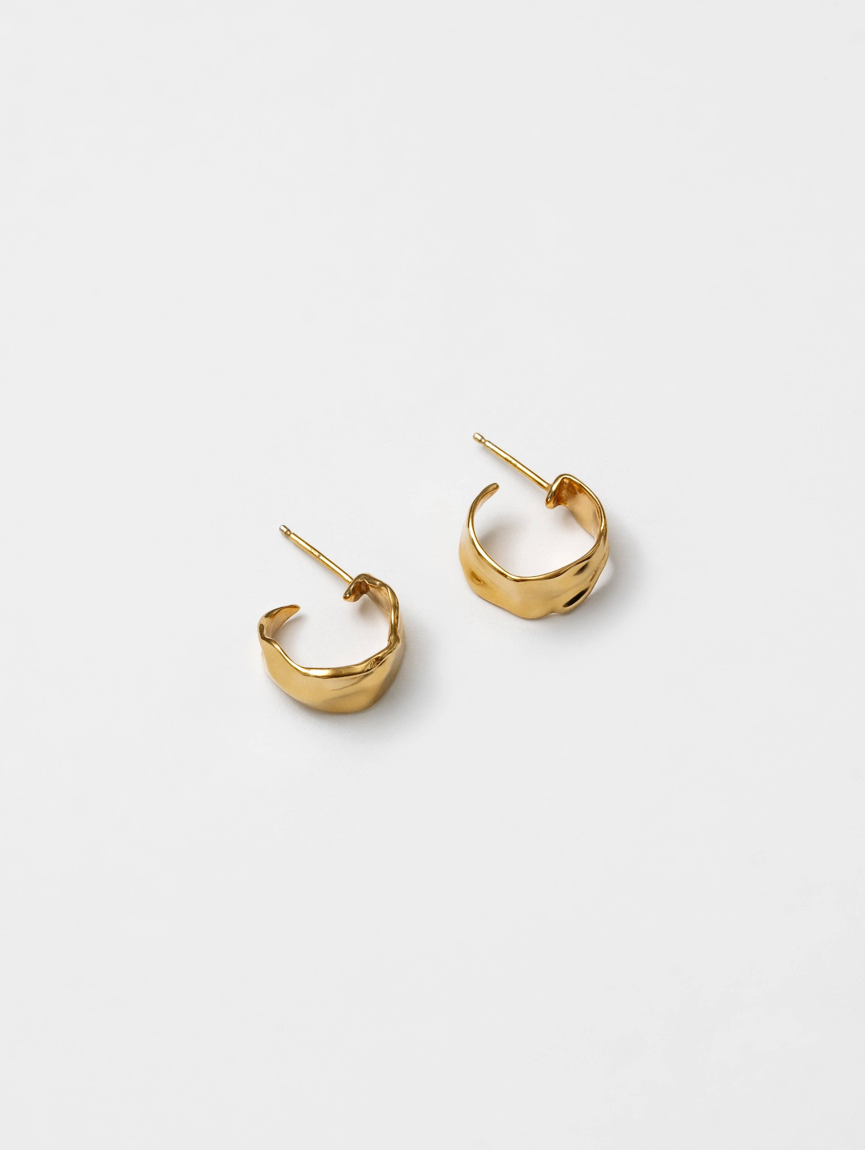 Small Ciara Earrings in Gold