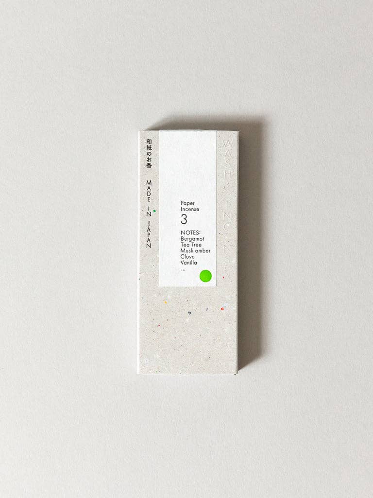 Washi Paper Incense Strips -  Deep Citrus