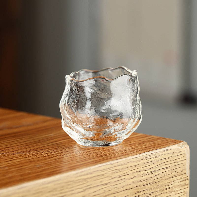 Round Glass Tea Cup