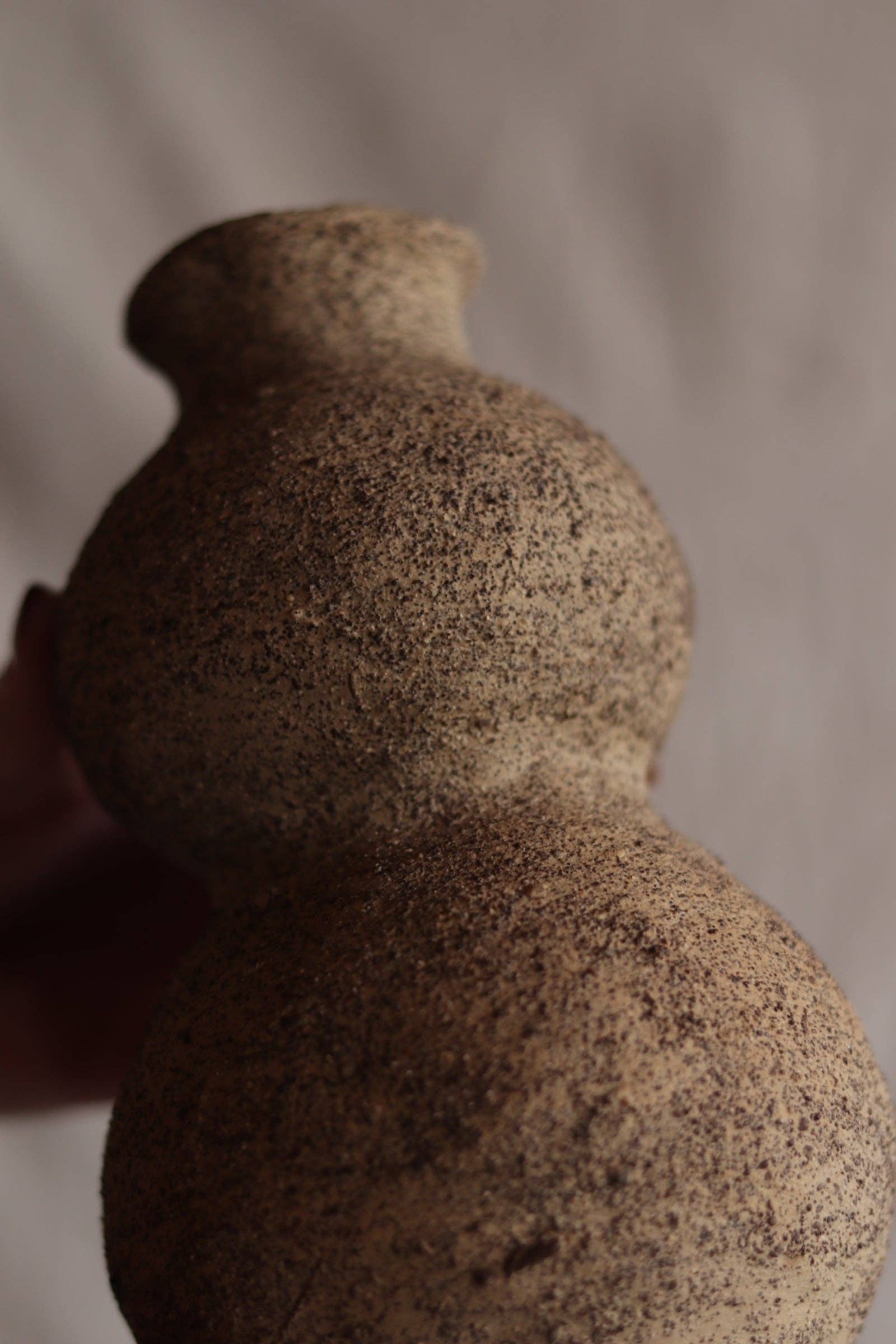 8" Gathered Earth Vessel