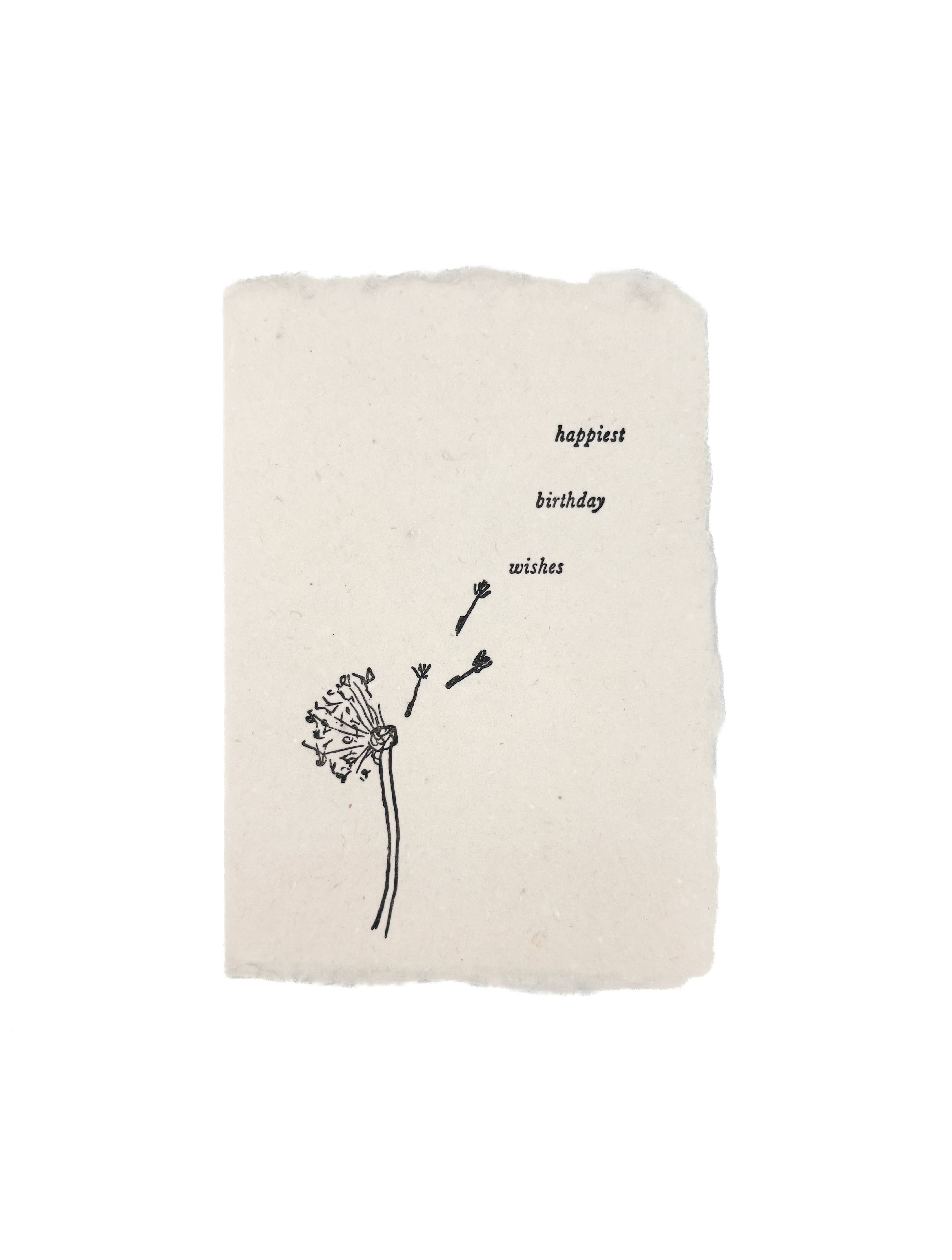 Happiest Birthday Wishes Card