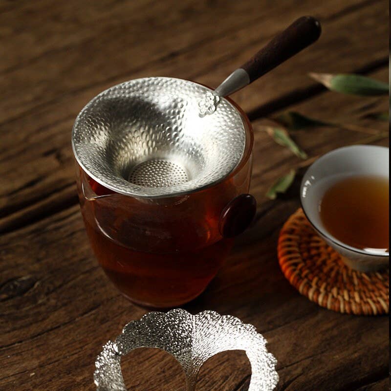 Tin Tea Filter Set