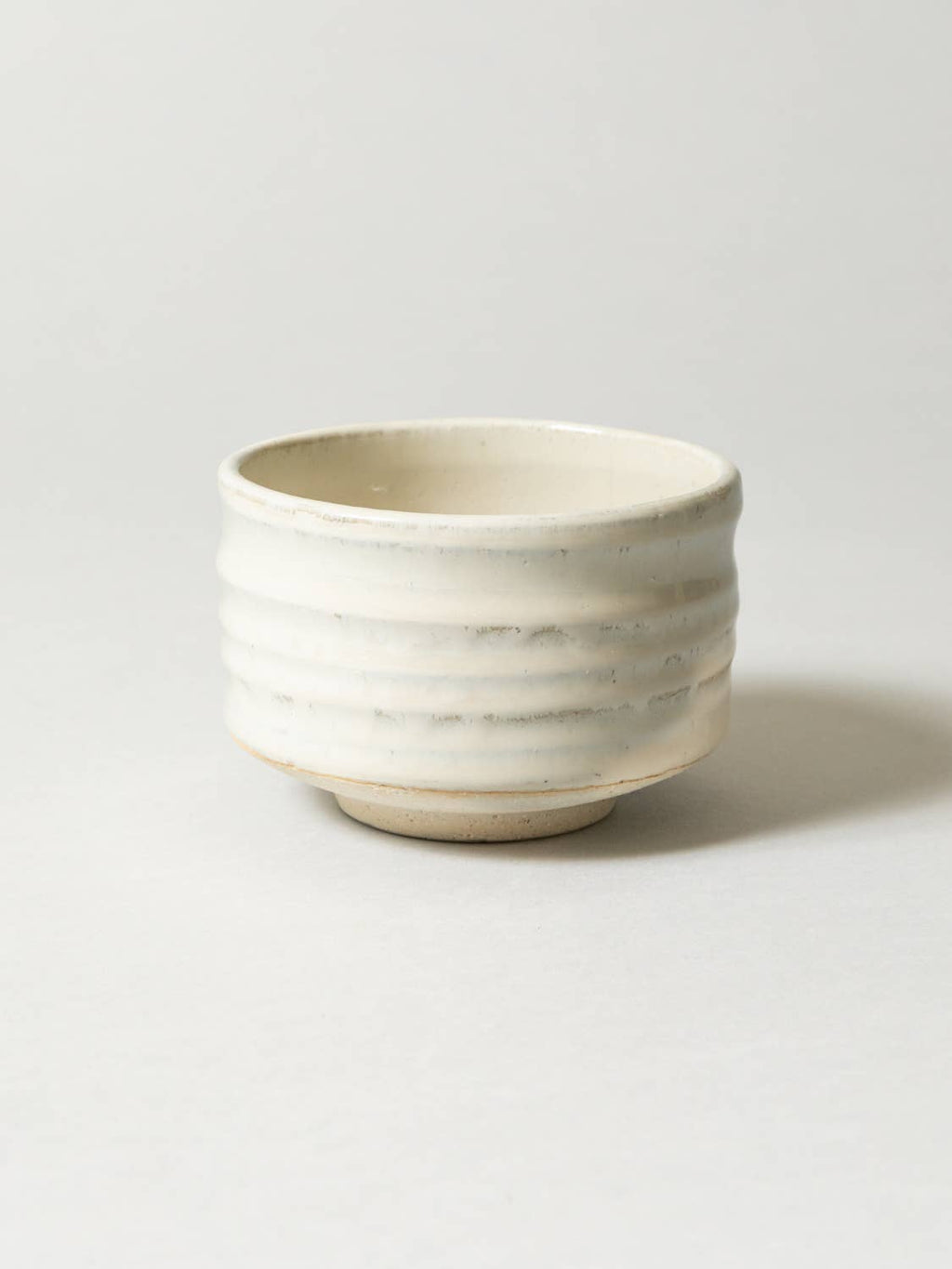 Minoyaki Matcha Bowl  - Shirahagi White