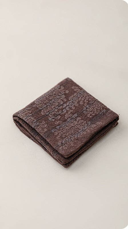 Hand-dyed Cotton + Linen Gongfu Tea Towel