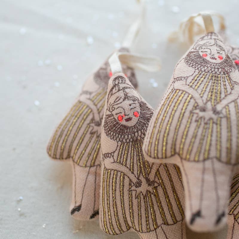 Wishing Star Girl, Lavender & Cotton Stuffed Ornament