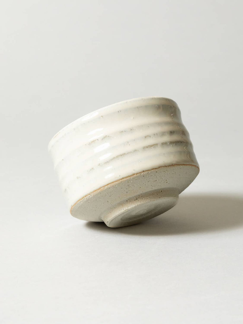 Minoyaki Matcha Bowl  - Shirahagi White