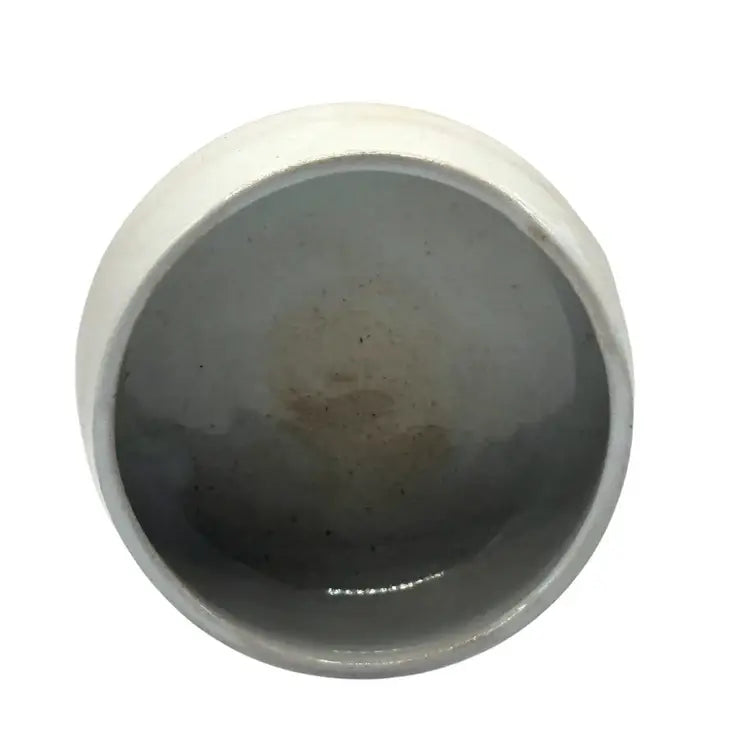Ivory Mino-yaki Chawan - Japanese Matcha Bowl