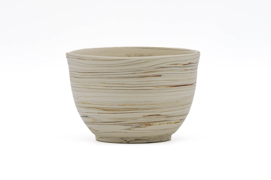 Twisted Clay Nerikomi Tokoname-yaki Yunomi