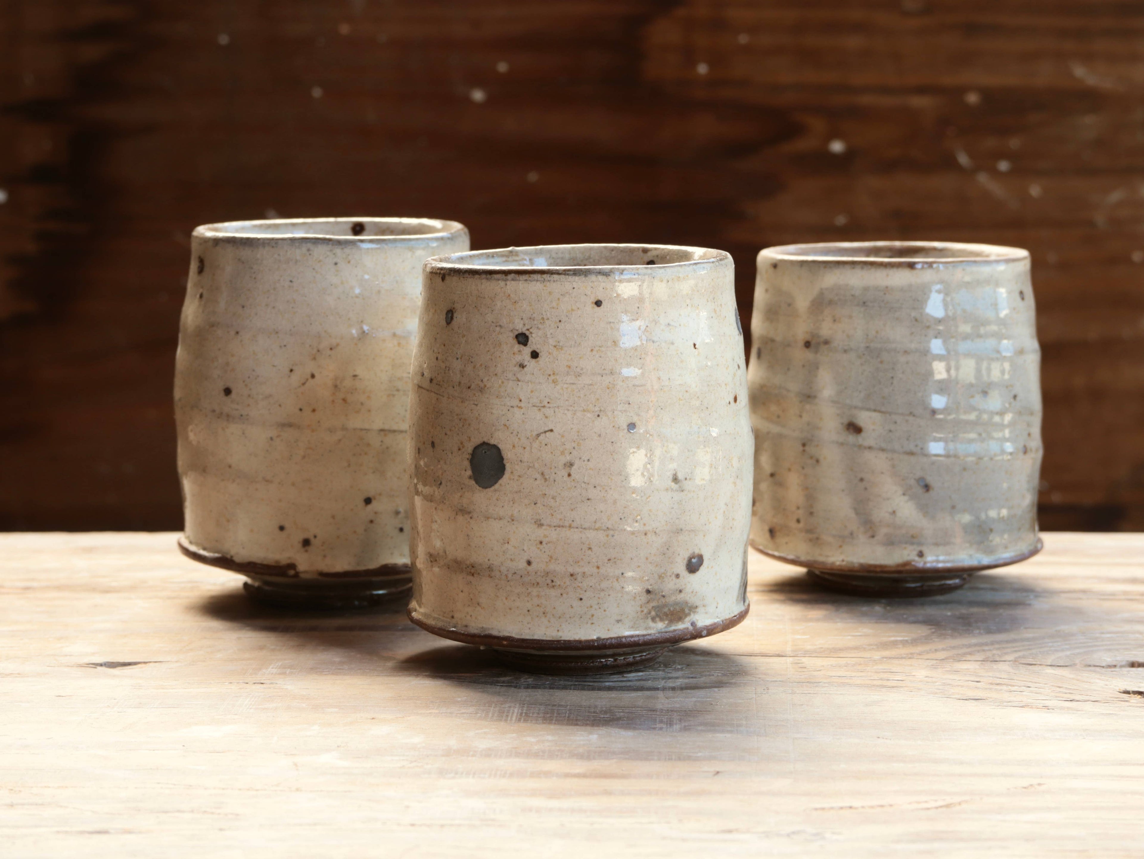 Wild Clay Yunomi White Slip