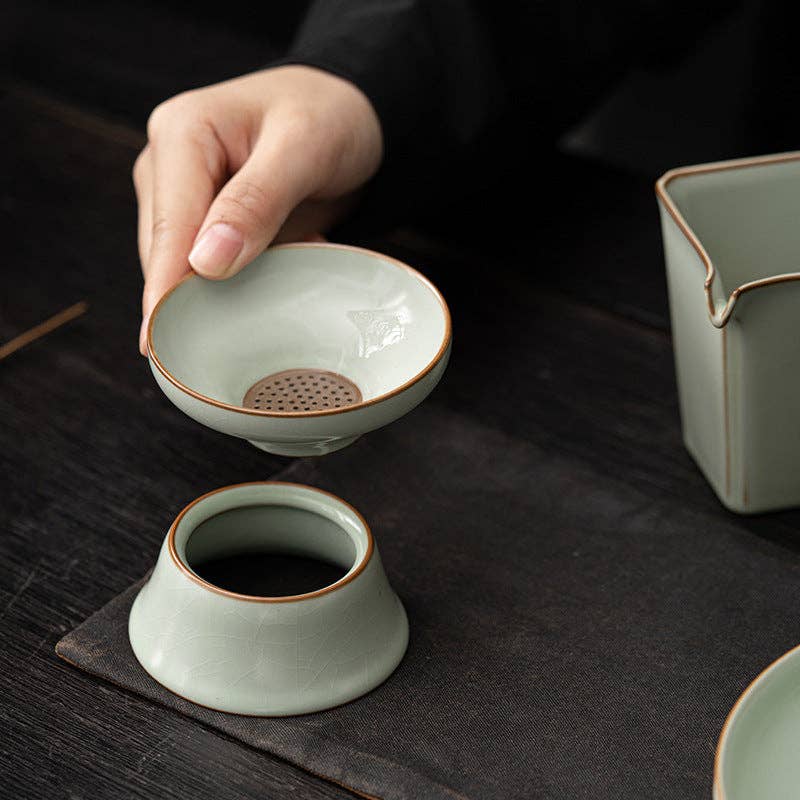 Ceramic Tea Filter Set