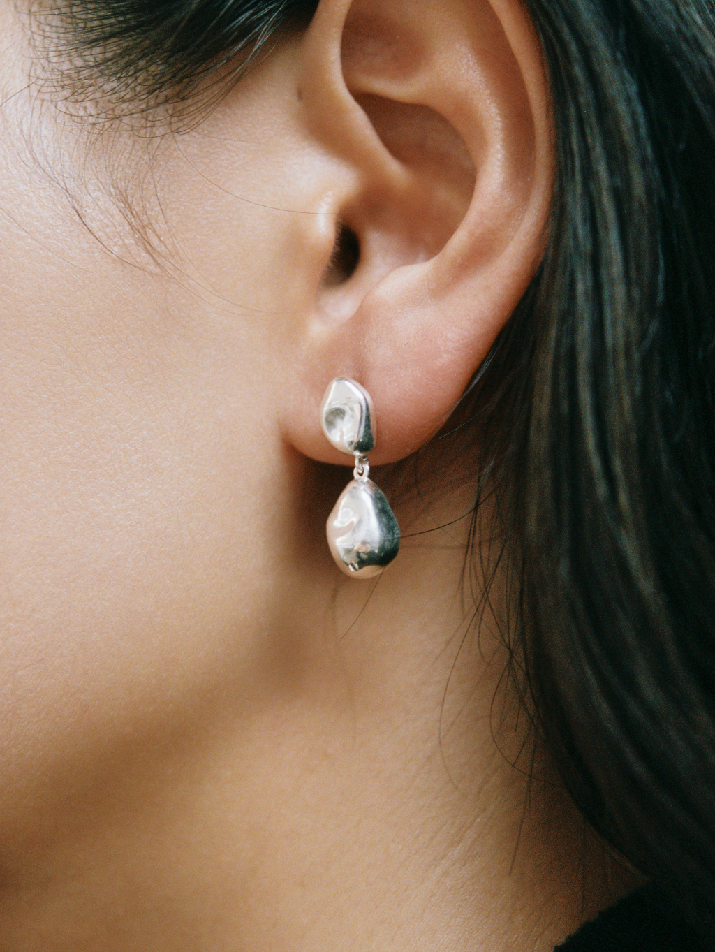 Pinto Earrings in Sterling Silver