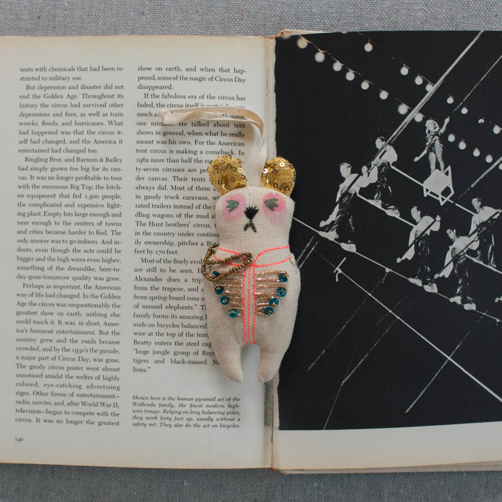 Sargent Pepper Bear - Cotton Ornament