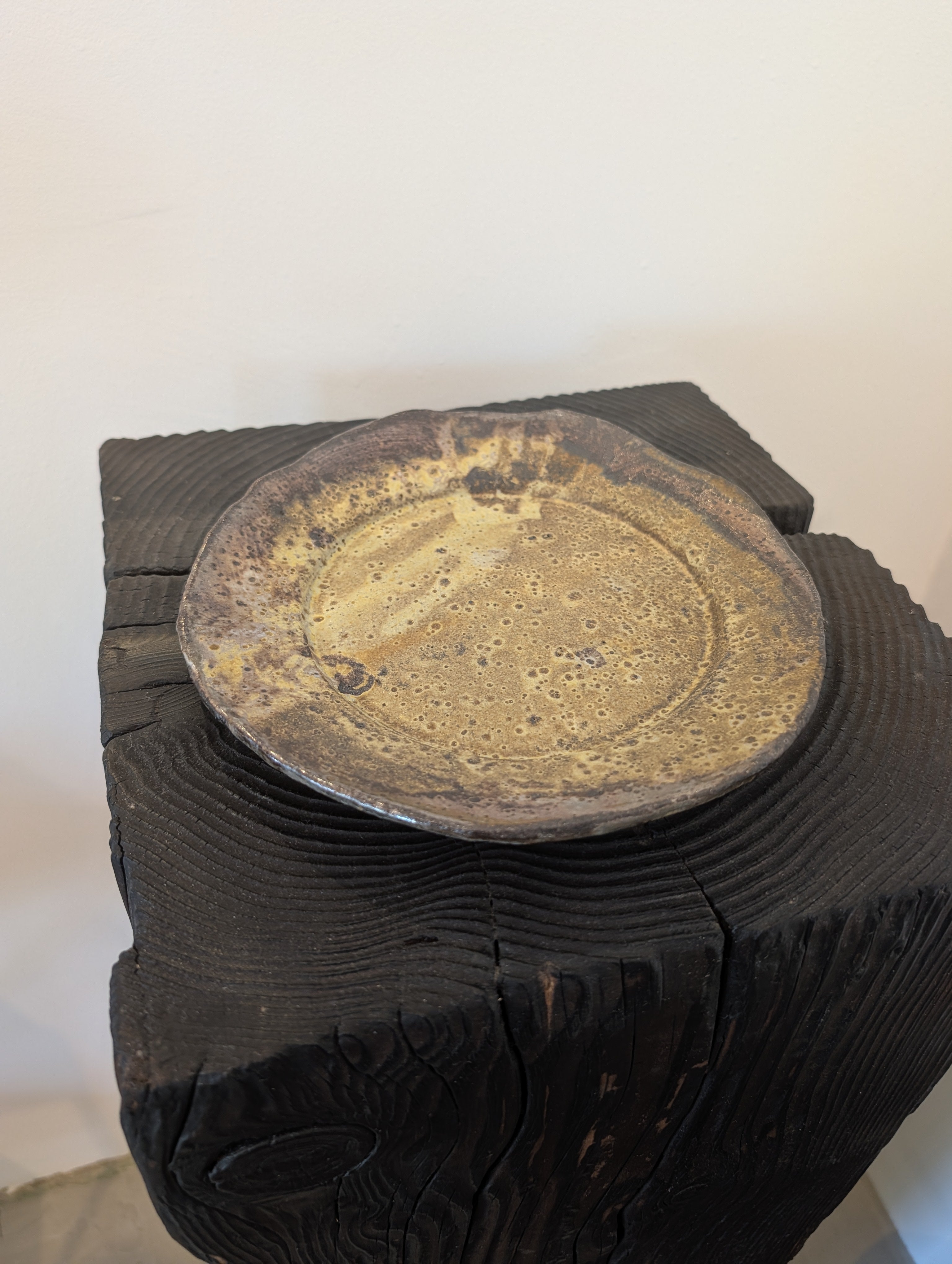 Handmade serving plate x Anne Siems